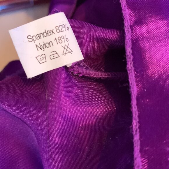 VINTAGE - Purple Multi layered Ruffle Tutu Skirt - XL kids - medium adult - Picture 9 of 9